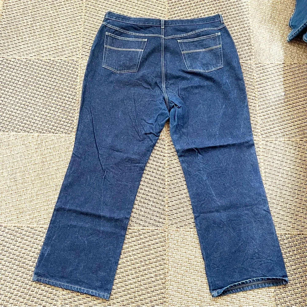 Venezia Plus Size Straight Leg Jeans-26 Tall - Picture 2 of 4